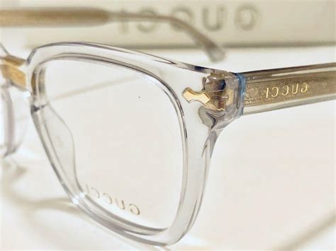 glass gucci|gucci transparent glasses.